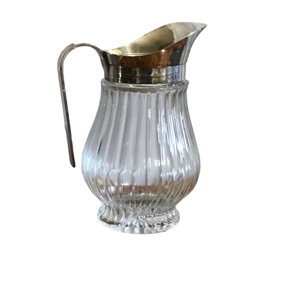 Godinger Kitchen Vintage Godinger And Silverplare Clear Ribbed